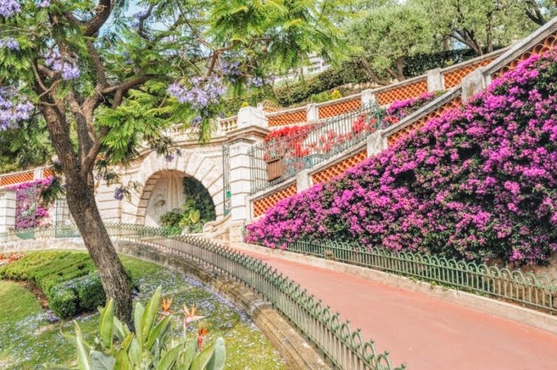 Monaco's parken en tuinen - plaatsen voor kinderen Franse Rivièra park Antoinette