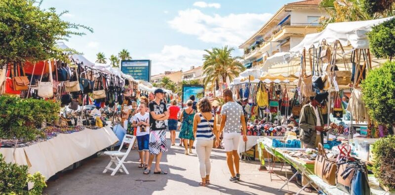 Waar lokale Franse goederen te kopen - Franse Rivièra is een winkelparadijs