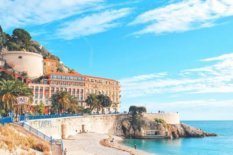 Historische Sehenswürdigkeiten in Nice - nice Frankreich Reiseführer Sehenswürdigkeiten Schloss2 1