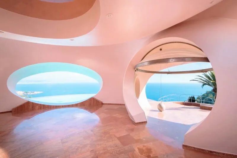 Look Inside Pierre Cardin's Bubble Palace - most famous villas french riviera 2