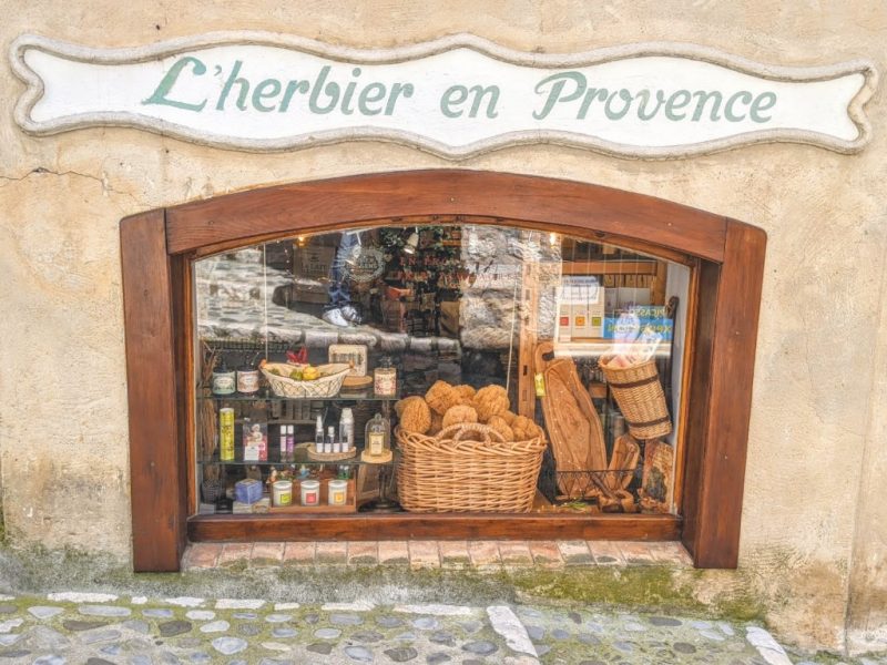 Producten die lokaal zijn gemaakt, aan de Franse Rivièra - winkeldeals Franse Rivièra St Paul de Vence
