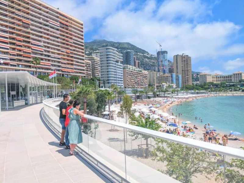 Die Completely Baller, Ultra-Luxury-Reiseroute - die besten Strände der französischen Riviera, Monaco, Larvotto