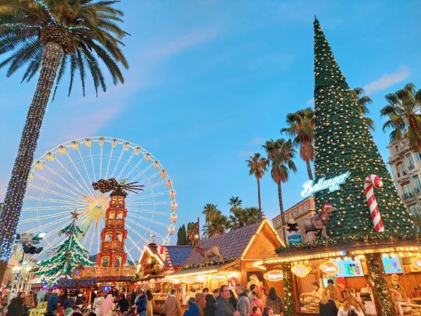 Nice 🎄 Χριστουγεννιάτικη Αγορά & Εκδηλώσεις - ωραία χριστουγεννιάτικη αγορά της γαλλικής ριβιέρας